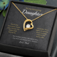 Daughter – Forever Love Necklace – Personalized Gift from Any Sender (83)