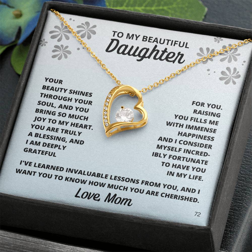 Daughter- Personalized this dazzling Forever Love Necklace is sure to make her heart melt! 72