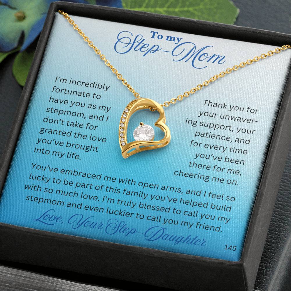 Step-Mom-Personalized this dazzling Forever Love Necklace is sure to make her heart melt! 145