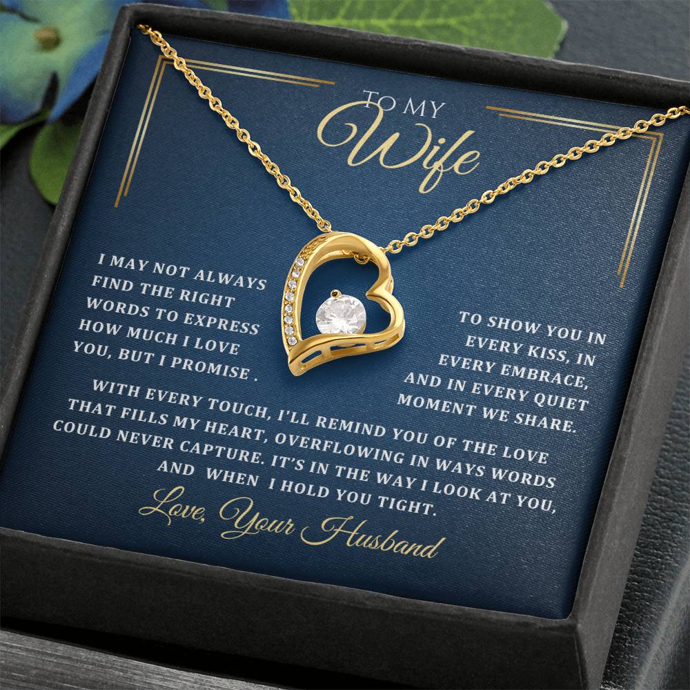 Wife- Love Knot Necklace – Unbreakable Bond (49D)