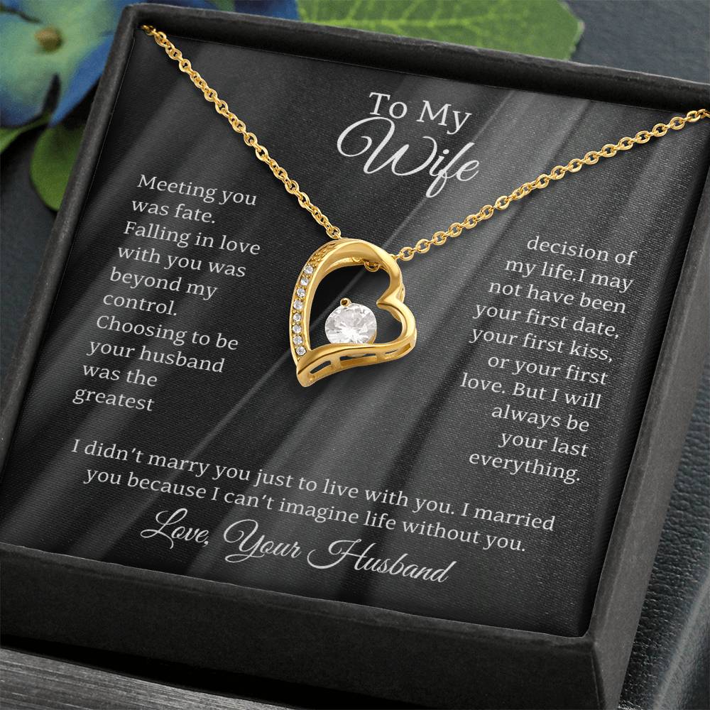 Wife- Love Knot Necklace – Unbreakable Bond (74)