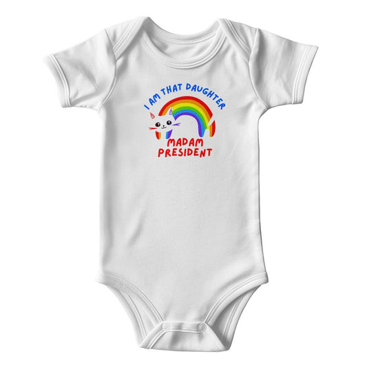 I Am That Daughter-Matching Parent Tees Available-Gerber Onesies® 6516A Short Sleeve Bodysuit 145 - Essential Home Zone Essential Home Zone White / 0-3M Clothing I Am That Daughter-Matching Parent Tees Available-Gerber Onesies® 6516A Short Sleeve Bodysuit 145