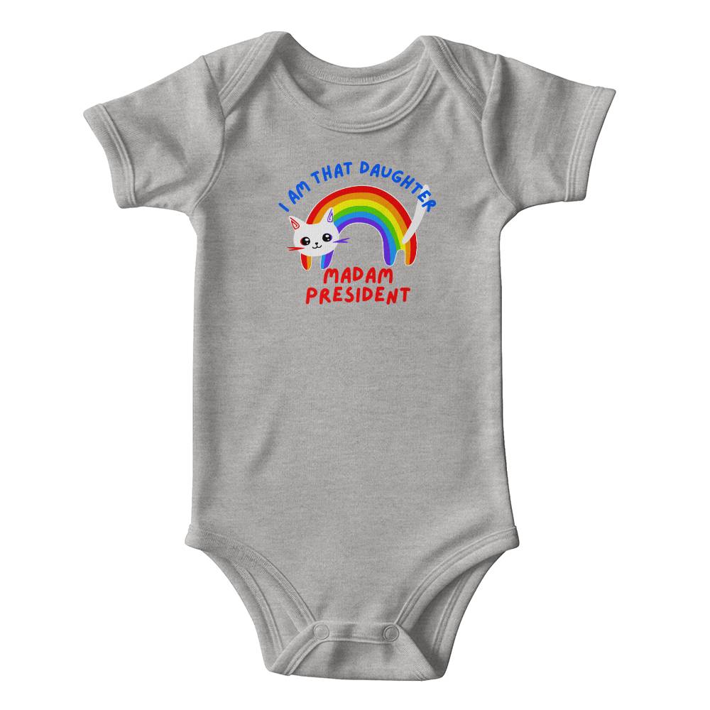 I Am That Daughter-Matching Parent Tees Available-Gerber Onesies® 6516A Short Sleeve Bodysuit 145 - Essential Home Zone Essential Home Zone Grey / 0-3M Clothing I Am That Daughter-Matching Parent Tees Available-Gerber Onesies® 6516A Short Sleeve Bodysuit 145