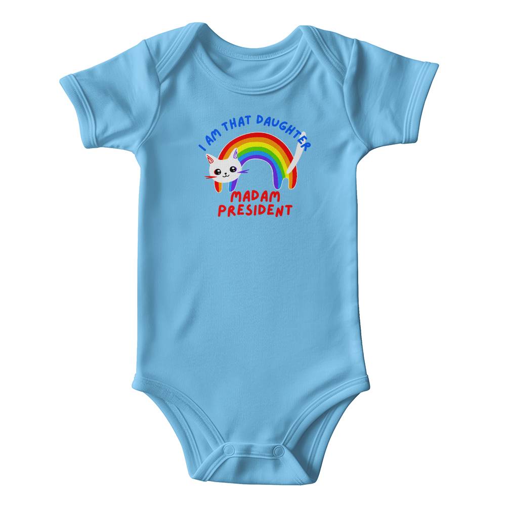 I Am That Daughter-Matching Parent Tees Available-Gerber Onesies® 6516A Short Sleeve Bodysuit 145 - Essential Home Zone Essential Home Zone Blue / 0-3M Clothing I Am That Daughter-Matching Parent Tees Available-Gerber Onesies® 6516A Short Sleeve Bodysuit 145