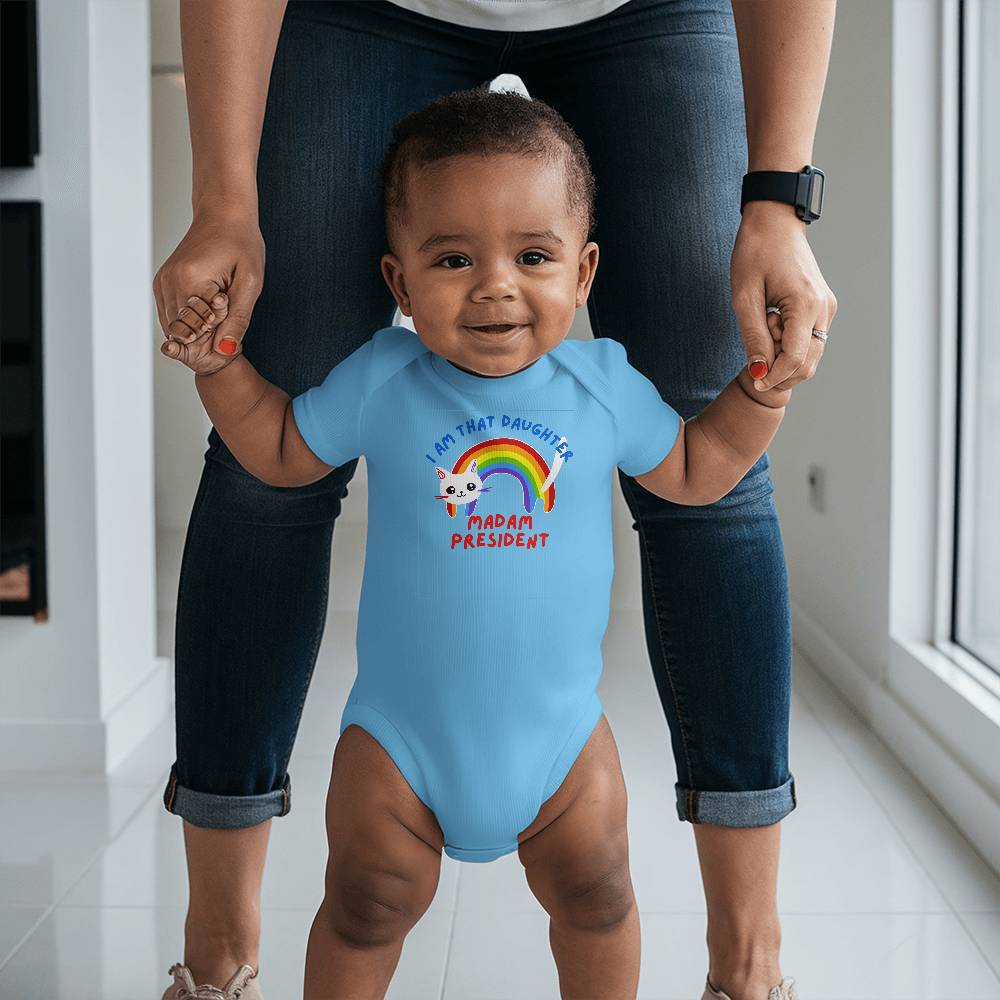 I Am That Daughter-Matching Parent Tees Available-Gerber Onesies® 6516A Short Sleeve Bodysuit 145 - Essential Home Zone Essential Home Zone Clothing I Am That Daughter-Matching Parent Tees Available-Gerber Onesies® 6516A Short Sleeve Bodysuit 145