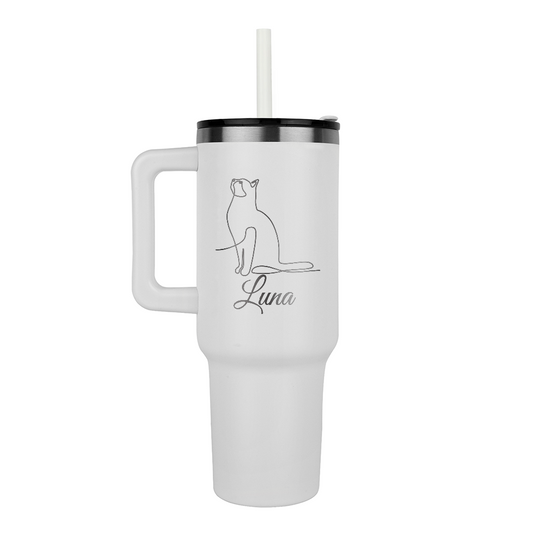 Cat- Personalized this Pinnacle 40oz Tumbler 10