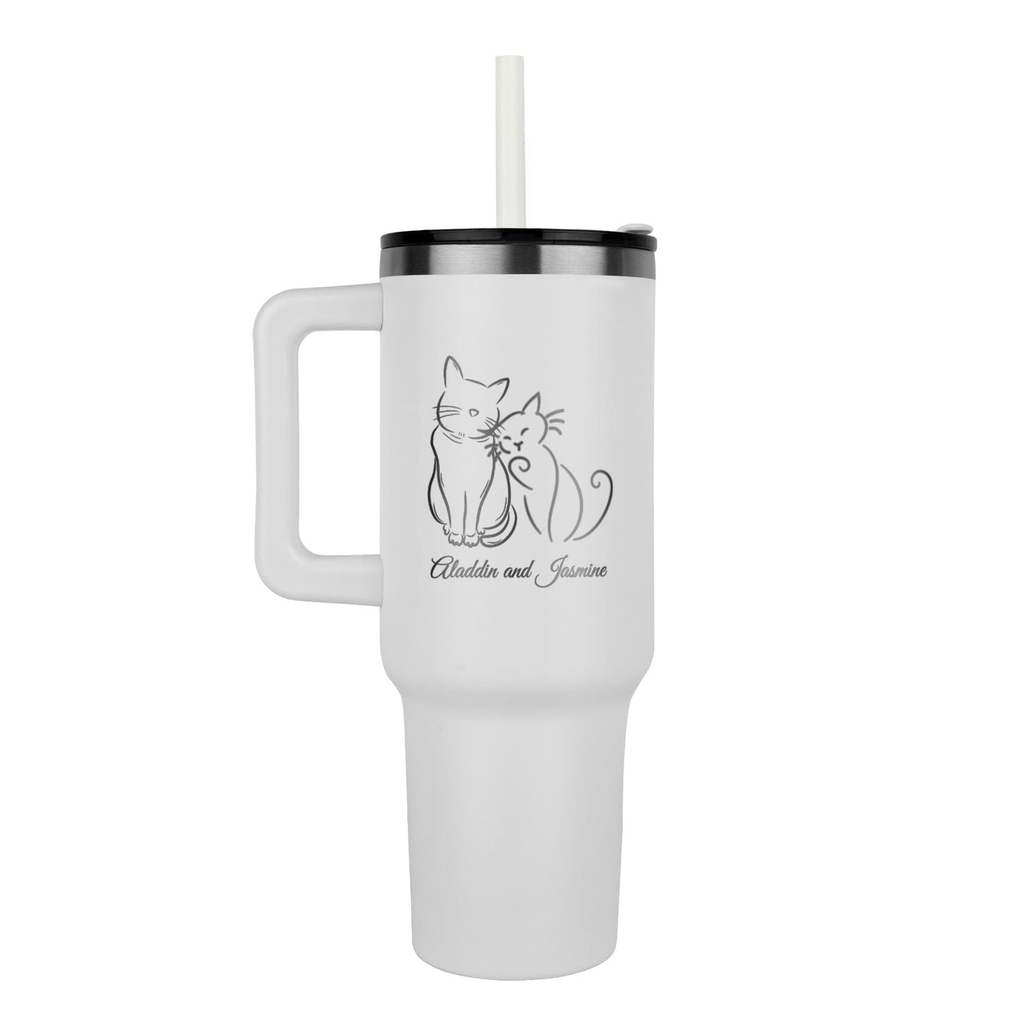 2 cats-Pinnacle 40oz Tumbler 6