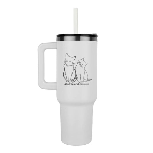 Cats- Personalized this Pinnacle 40oz Tumbler11