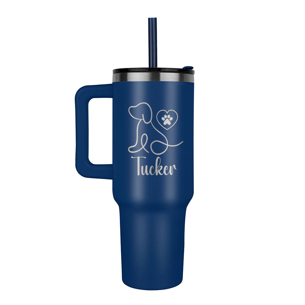 Dog- Personalized this Pinnacle 40oz Tumbler 13