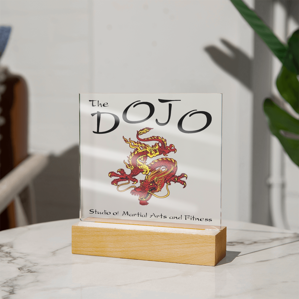 The Dojo-Printed Square Acrylic Plaque