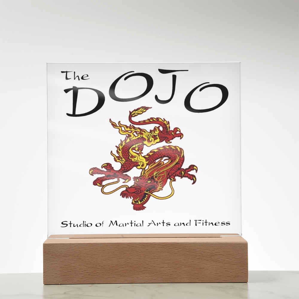 The Dojo-Printed Square Acrylic Plaque