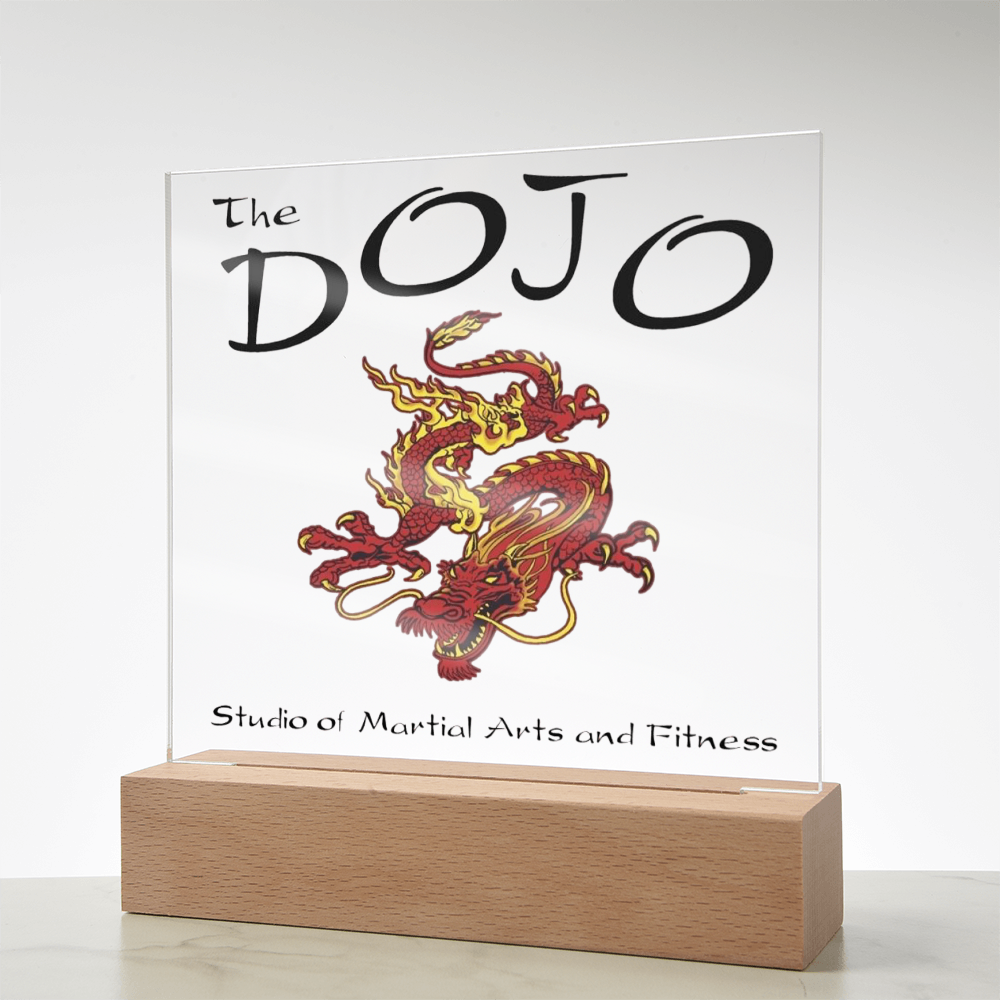 The Dojo-Printed Square Acrylic Plaque