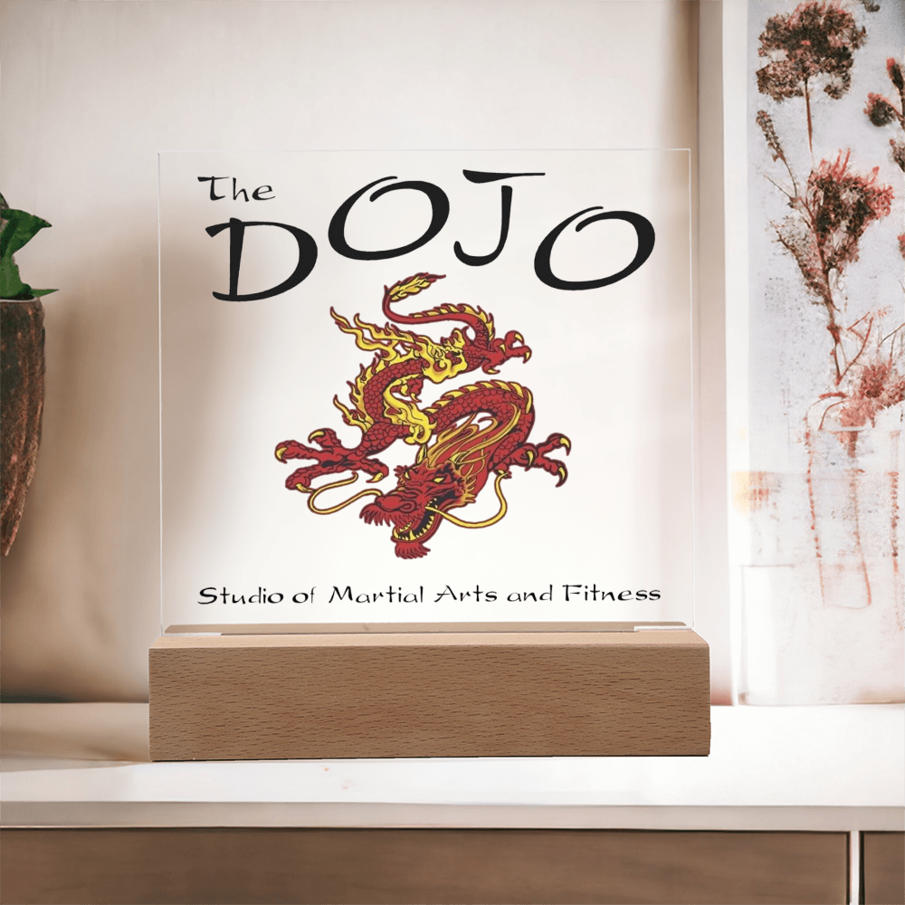 The Dojo-Printed Square Acrylic Plaque