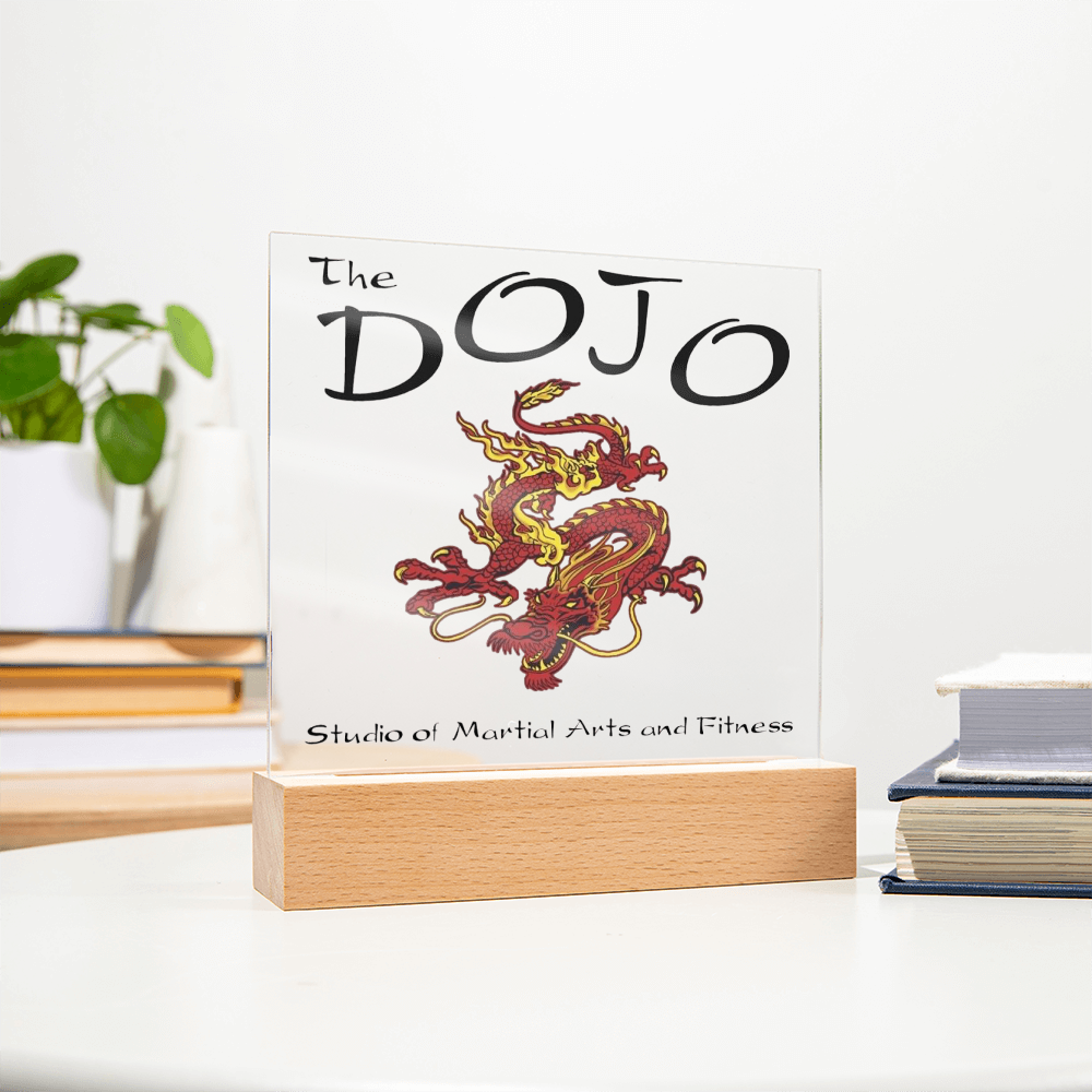 The Dojo-Printed Square Acrylic Plaque