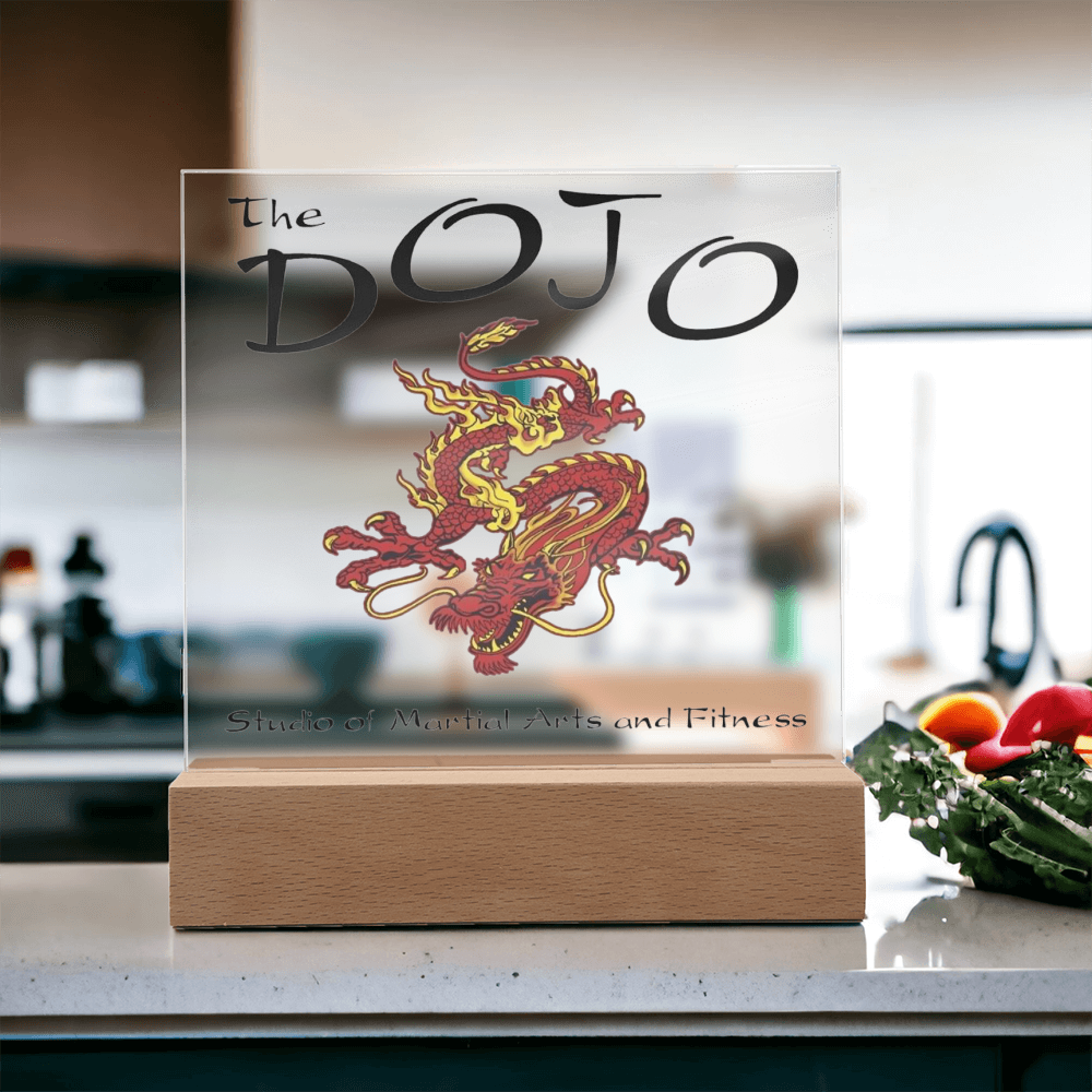 The Dojo-Printed Square Acrylic Plaque