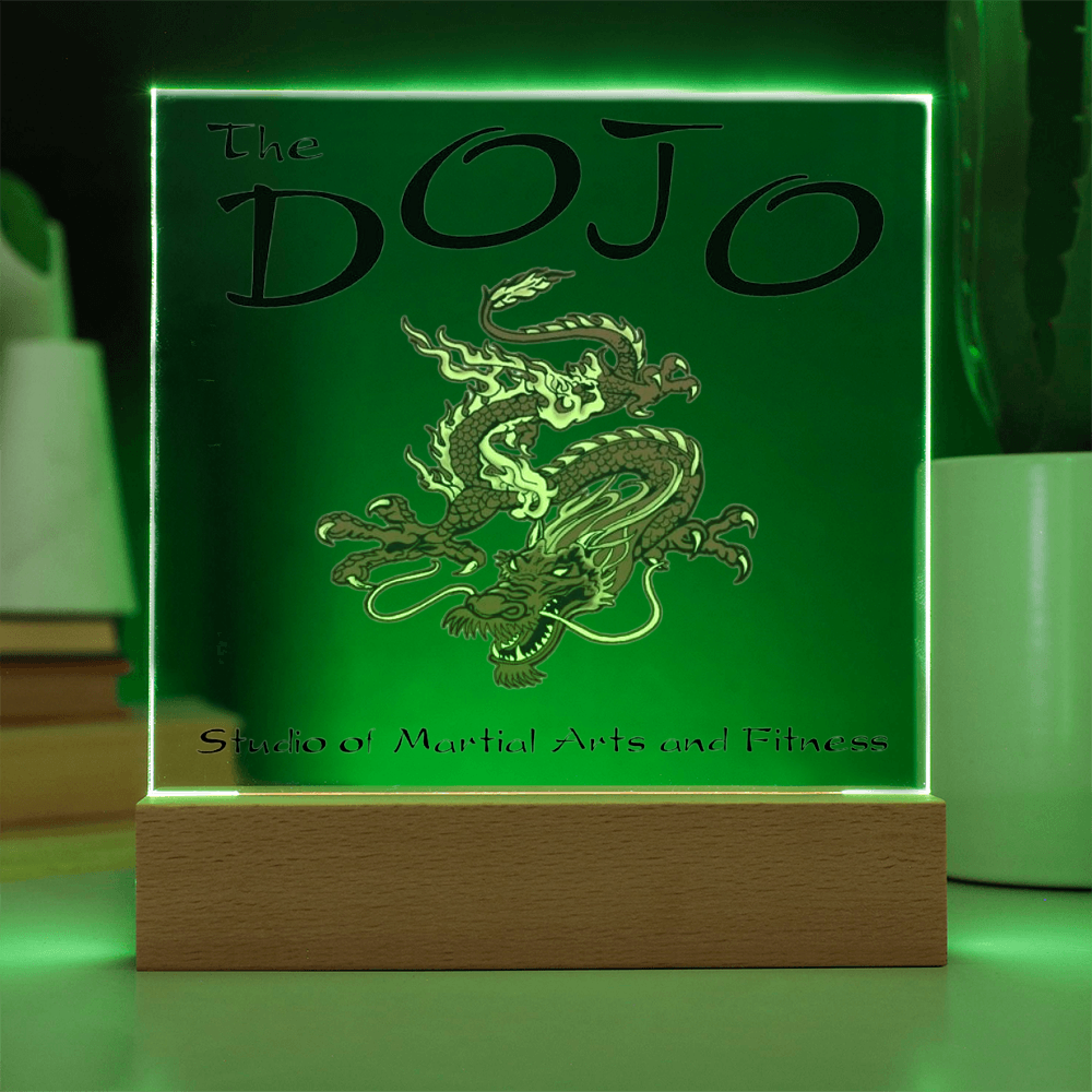 The Dojo-Printed Square Acrylic Plaque