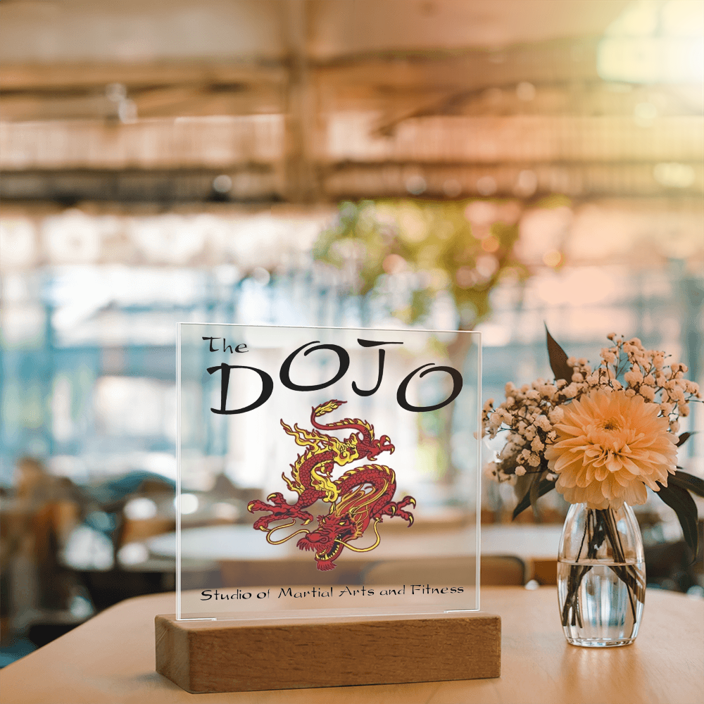 The Dojo-Printed Square Acrylic Plaque