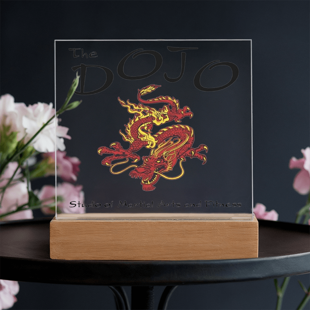 The Dojo-Printed Square Acrylic Plaque