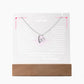 To My Soulmate-Personalized  Keepsake  Acrylic and Forever Love Necklace