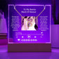 To My Maid Of Honor-Grateful To Have You With Me-Personalize this elegant Keepsake Acrylic Bundle, featuring a stunning Square Acrylic and the beautiful Forever Love Necklace 324 - Essential Home Zone Essential Home Zone Jewelry To My Maid Of Honor-Grateful To Have You With Me-Personalize this elegant Keepsake Acrylic Bundle, featuring a stunning Square Acrylic and the beautiful Forever Love Necklace 324