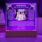 To My Bridesmaid-By My Side-Personalize this our elegant Keepsake Acrylic Bundle, featuring a stunning Square Acrylic and the beautiful Alluring Beauty Necklace 326 - Essential Home Zone Essential Home Zone Jewelry To My Bridesmaid-By My Side-Personalize this our elegant Keepsake Acrylic Bundle, featuring a stunning Square Acrylic and the beautiful Alluring Beauty Necklace 326