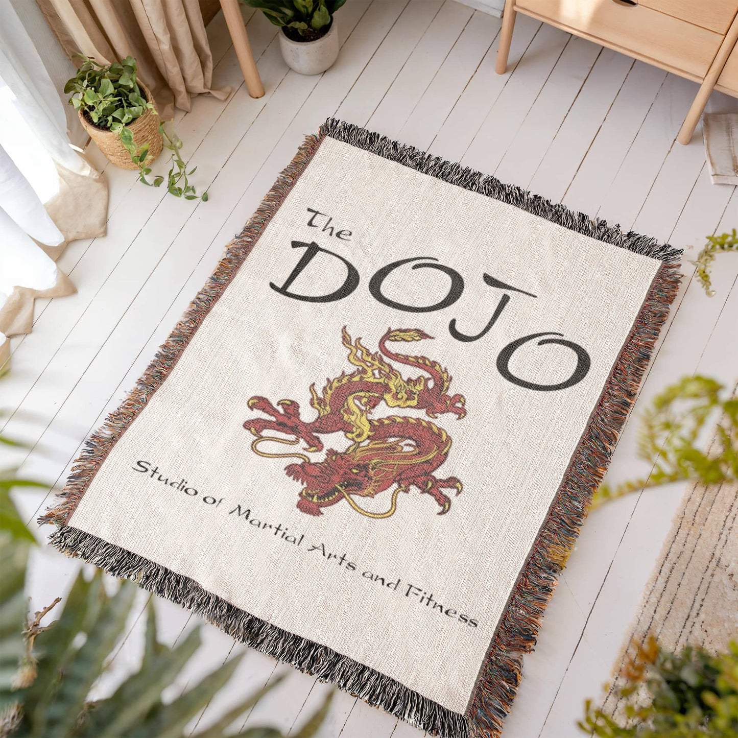 Personal-Dojo- Keepsake Heirloom Artwork Woven Blanket