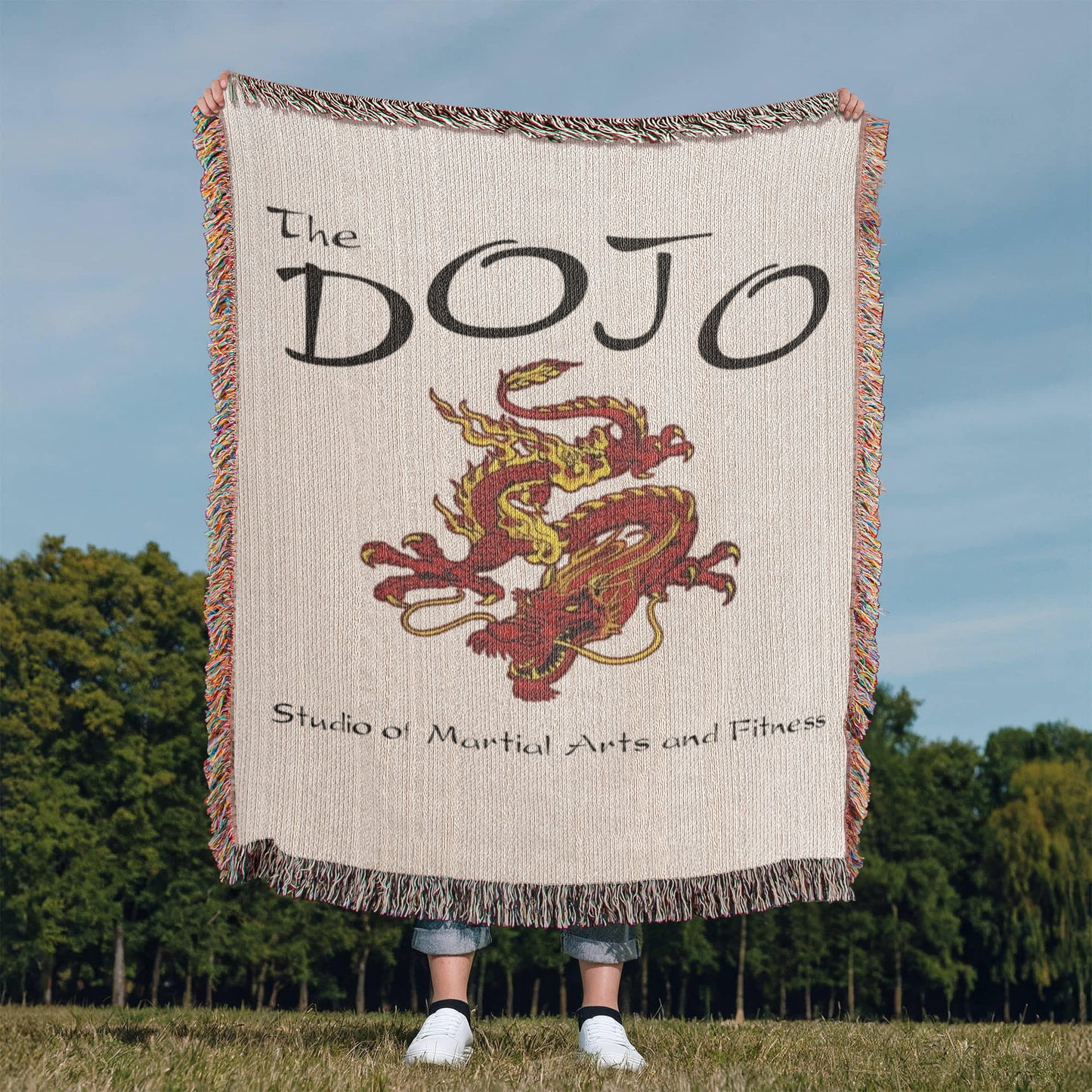 Personal-Dojo- Keepsake Heirloom Artwork Woven Blanket