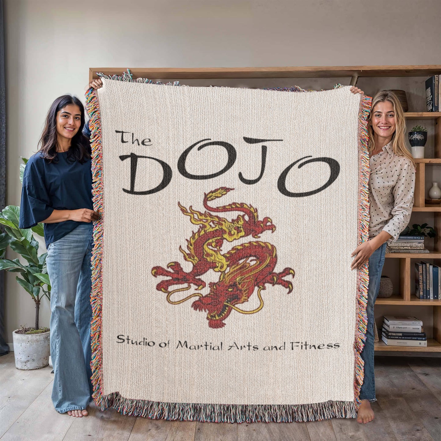 Personal-Dojo- Keepsake Heirloom Artwork Woven Blanket