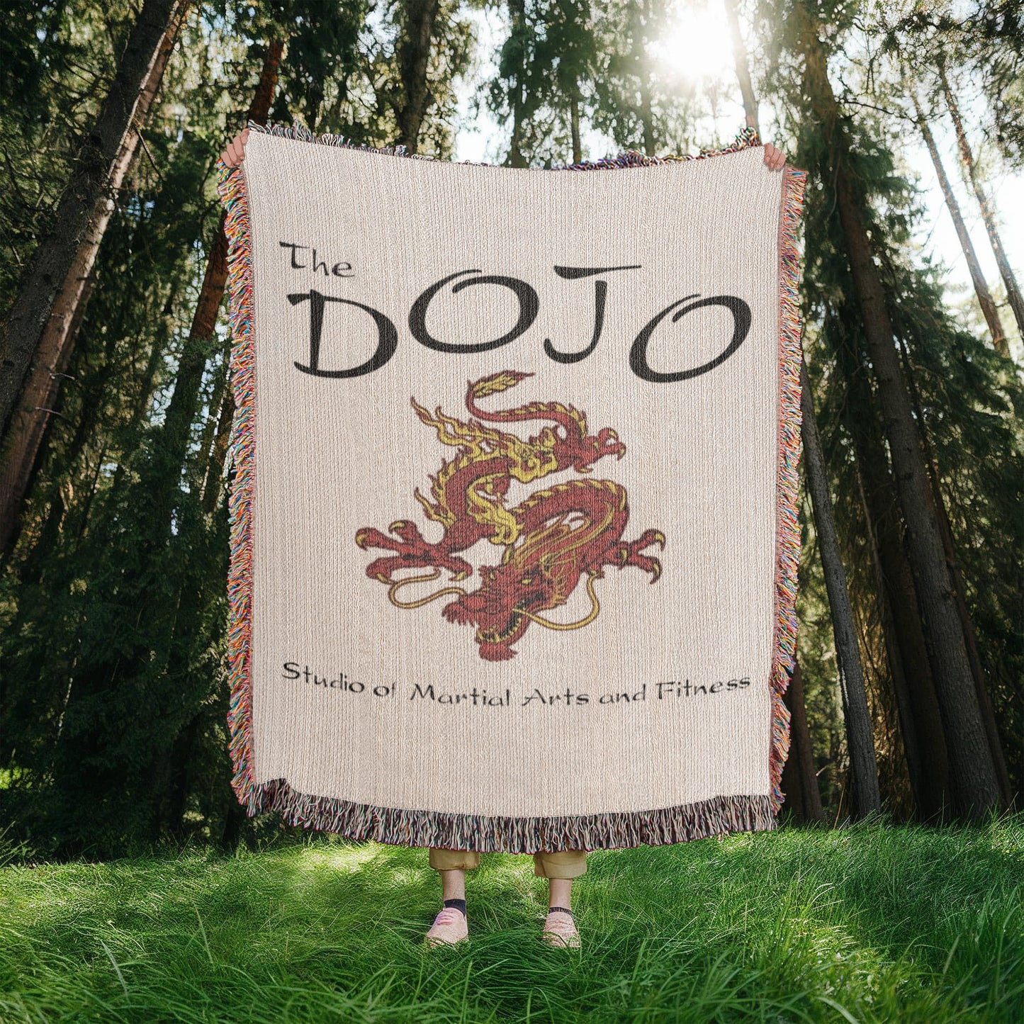 Personal-Dojo- Keepsake Heirloom Artwork Woven Blanket