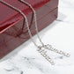 Personalized Vertical Name Necklace – Always With You