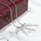 Personalized Vertical Name Necklace – Always With You