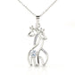 Granddaughter- Charming Giraffe Necklace 131