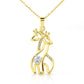 Granddaughter- Charming Giraffe Necklace 131