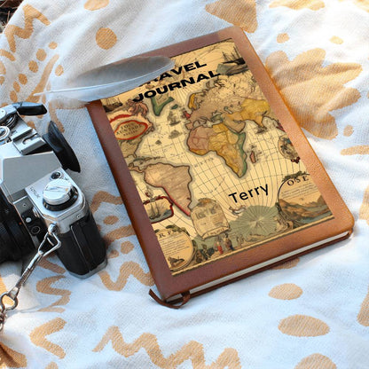 Graphic Leather Journal– Meaningful Gift Journal (31)