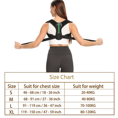 Adjustable Back Shoulder Posture Corrector Belt  