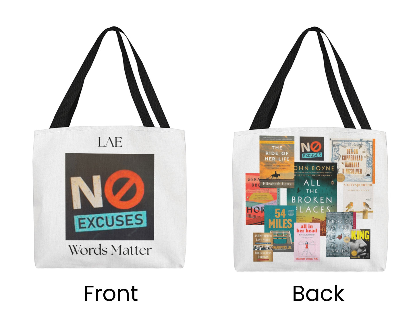 Classic Tote Bag-For Book Club and Book Lovers