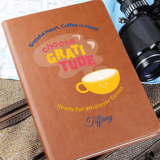 Graphic Leather Journal– Timeless Writing Keepsake (24)