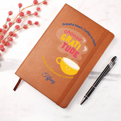 Graphic Leather Journal– Timeless Writing Keepsake (24)