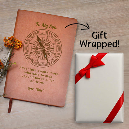 Graphic Journal with Free Gift Wrap-Adventure