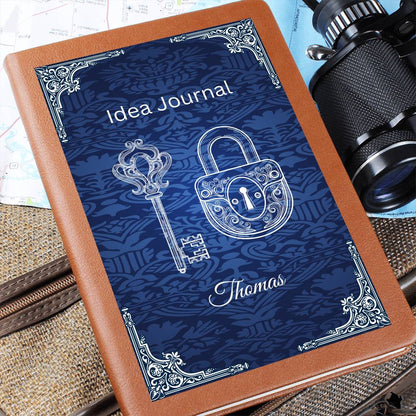 Graphic Leather Journal-Premium Idea Book (33)