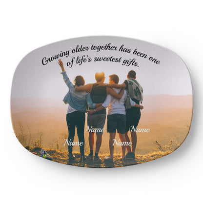 10”x14” Platter-Personalized with picture and name(s)