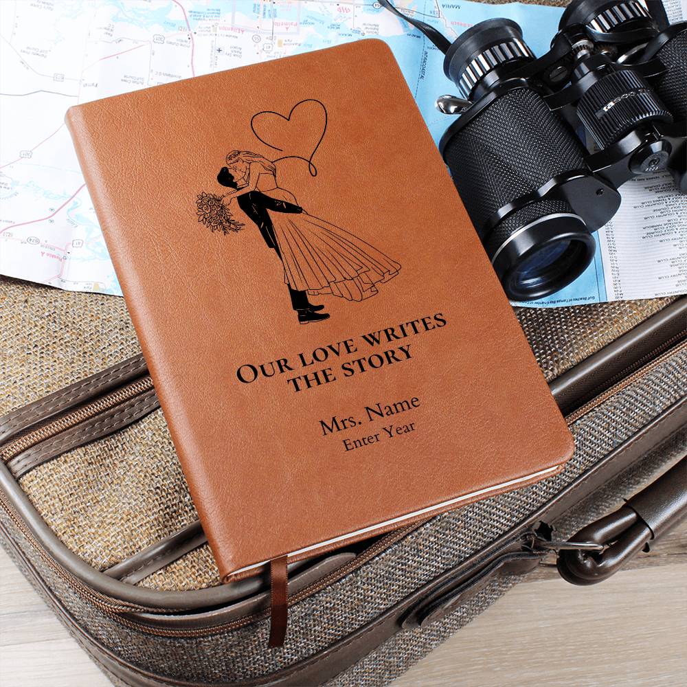 Graphic Journal with Free Gift Wrap-Wedding