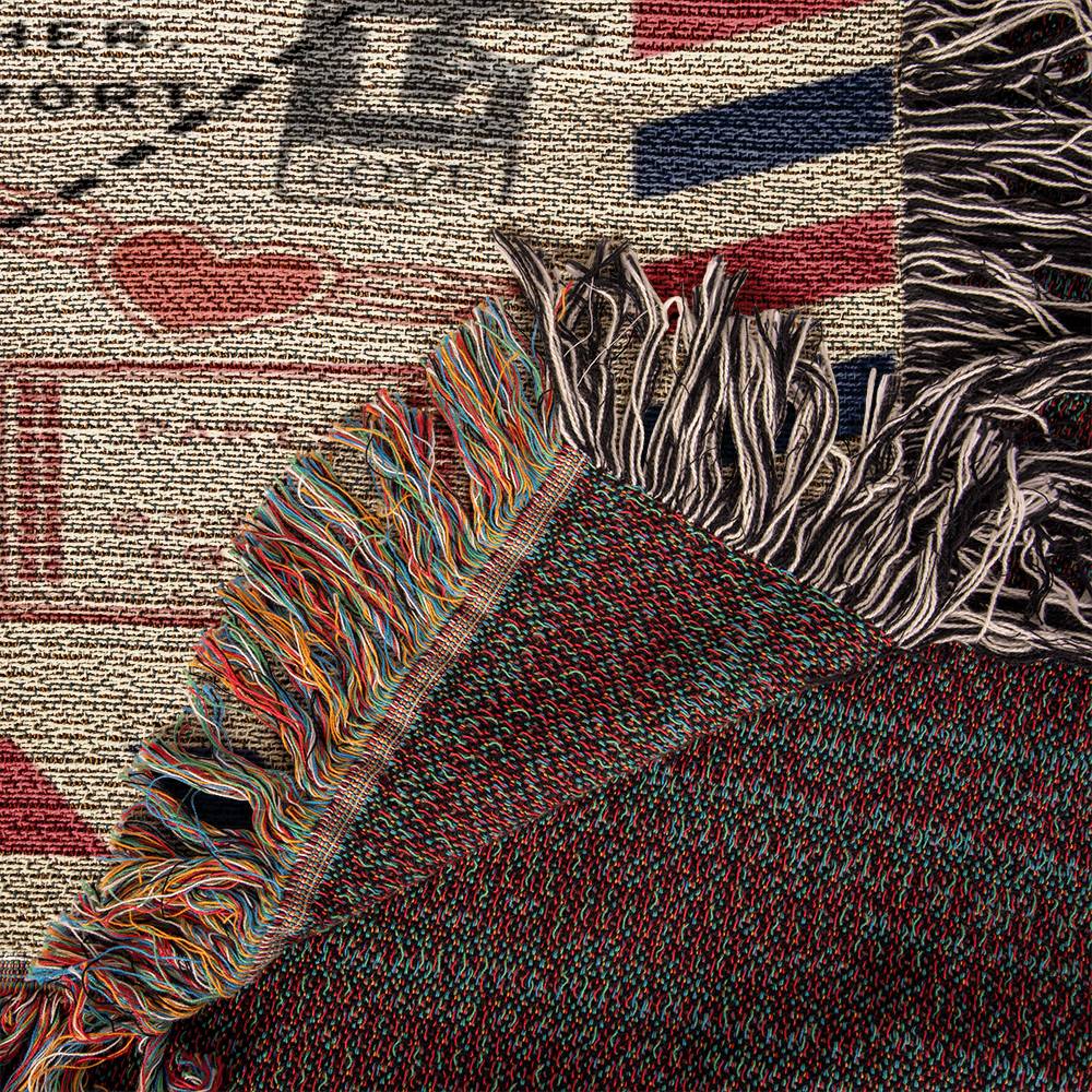 Heirloom Woven Blanket – To Mom – Artwork Gift