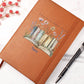Graphic Leather Journal-Personalized notebook- One Chapter
