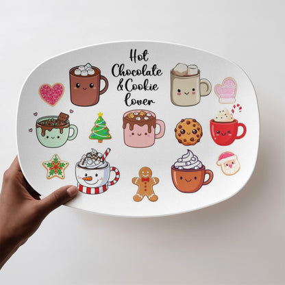 10”x14” Platter-Holiday Cookies for Santa