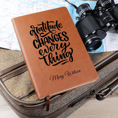 Graphic Leather Journal– Timeless Writing Keepsake (23)