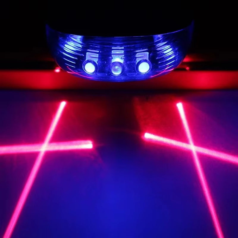 Bicycle 2 Lasers LED Tail Lights 