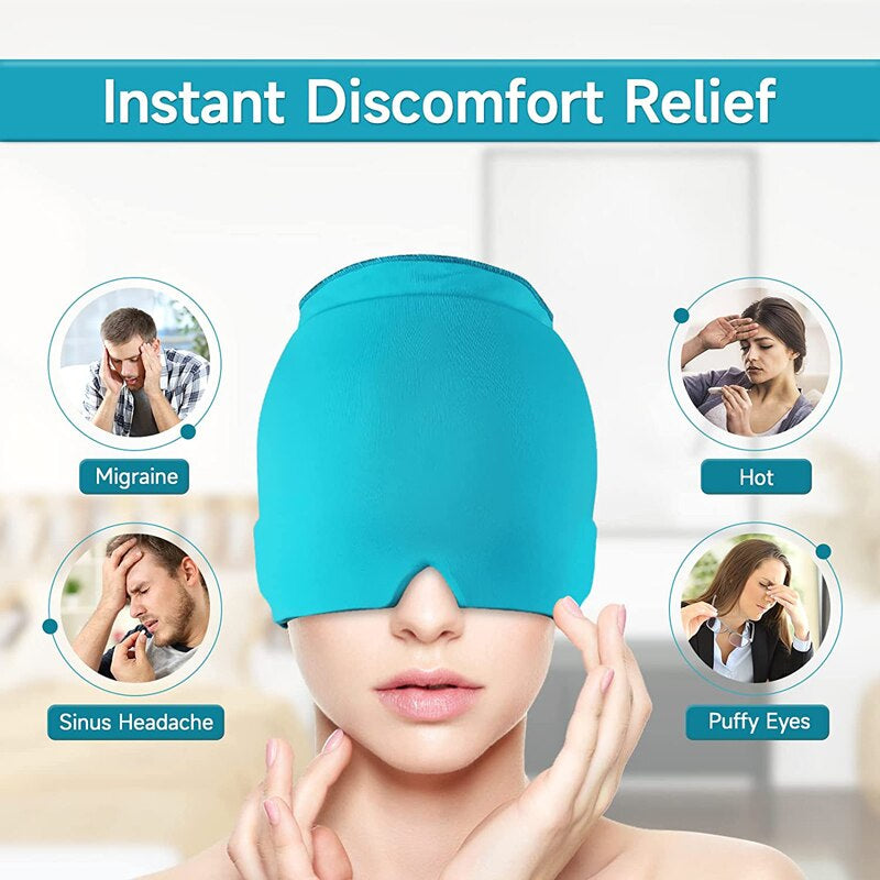 HeadEase™ - Versatile Headache Relief Cap - Essential Home Zone Essential Home Zone HeadEase™ - Versatile Headache Relief Cap
